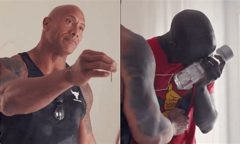 Dwayne “The Rock” Johnson surprises UFC fighter Themba Gorimbo in Miami after inspired by his $7 journey